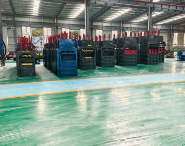 Vertical Baling Machine