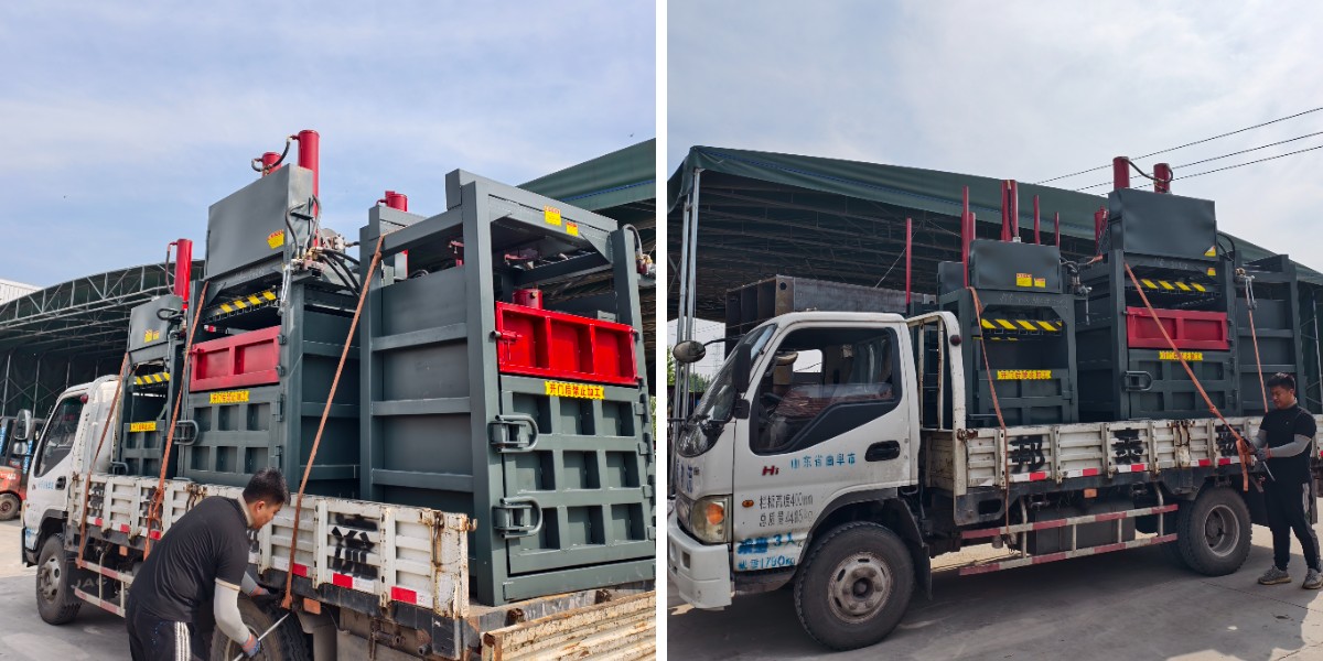 Malaysian Customer Purchases 4 Vertical Hydraulic Balers After Finding Us on Facebook