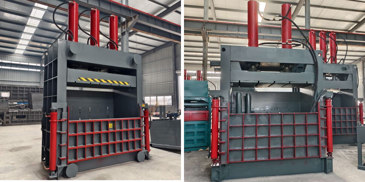 Vertical Hydraulic Baler