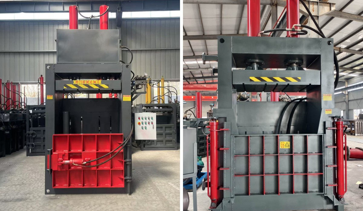 Vertical Hydraulic Baler