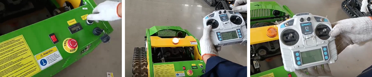 Remote Control Lawn Mower