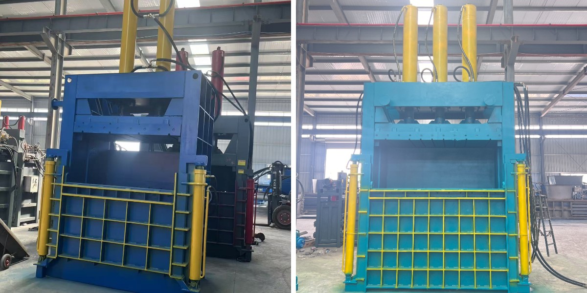 Vertical Hydraulic Baler