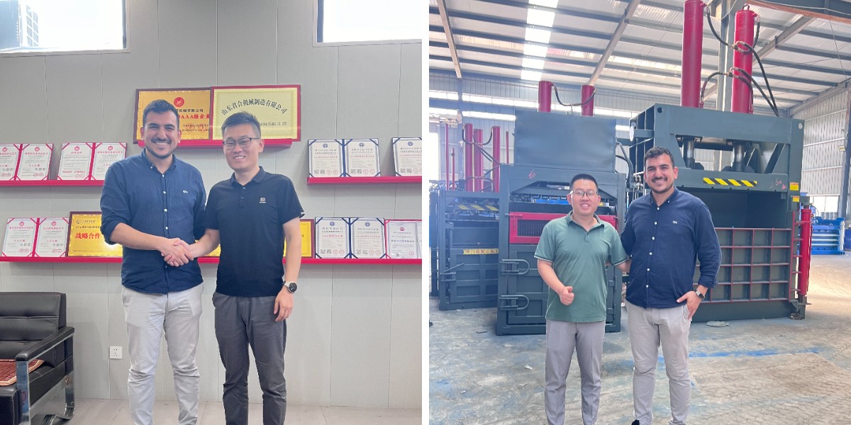 Italian Customer Orders Vertical All-Steel Hydraulic Baler After Finding Us on Facebook Italian Customer Orders Vertical All-Steel Hydraulic Baler After Finding Us on Facebook