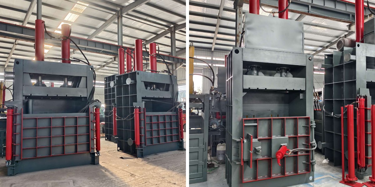 Vertical Hydraulic Baler